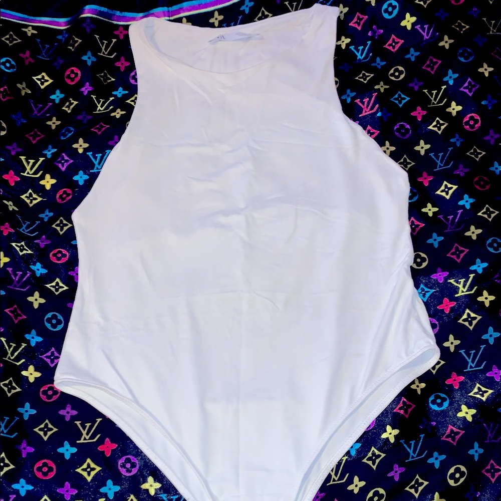 Simple White bodysuit